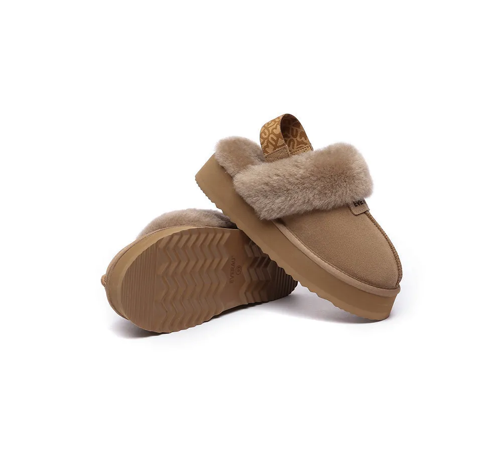 UGG Women Removable Strap Slingback Platform Slippers Forever