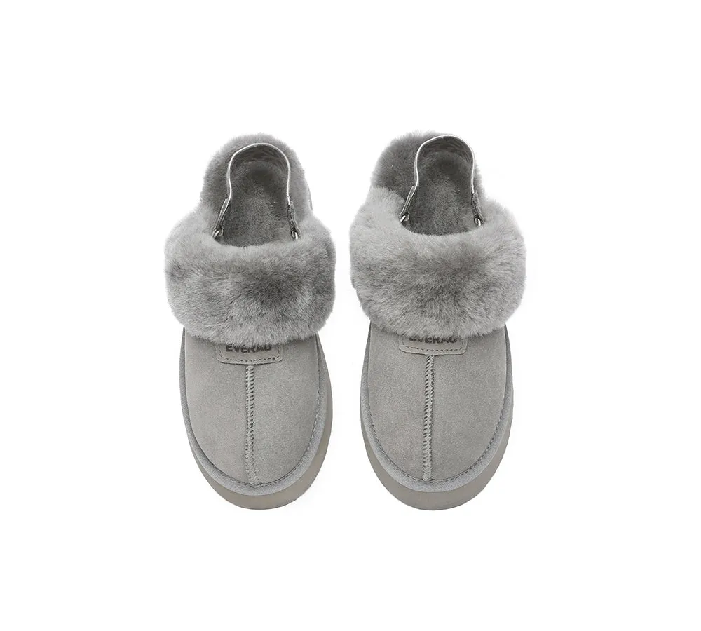 UGG Women Removable Strap Slingback Platform Slippers Forever