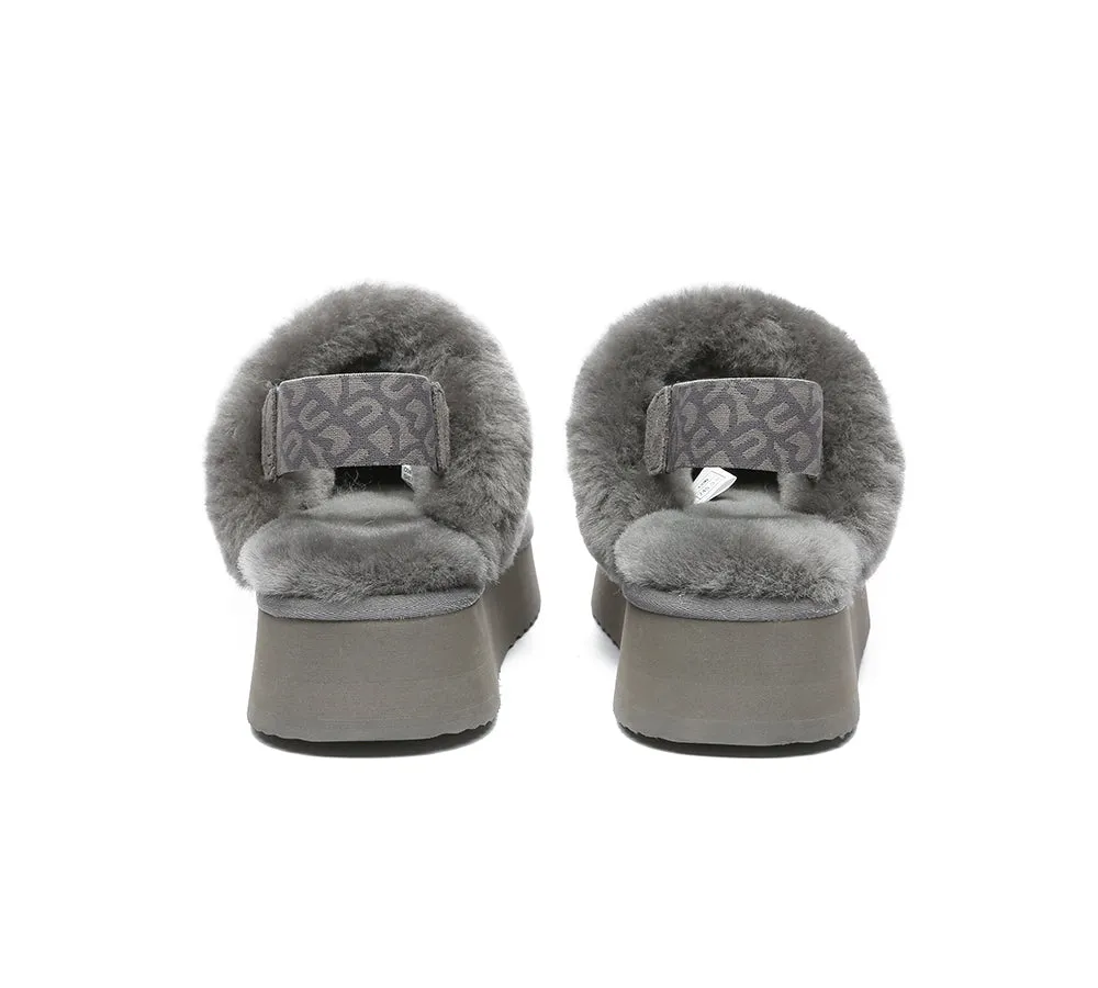 UGG Women Removable Strap Slingback Platform Slippers Forever