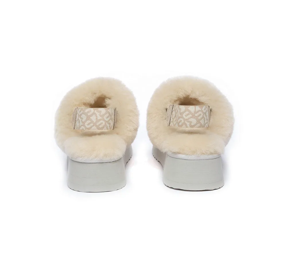 UGG Women Removable Strap Slingback Platform Slippers Forever