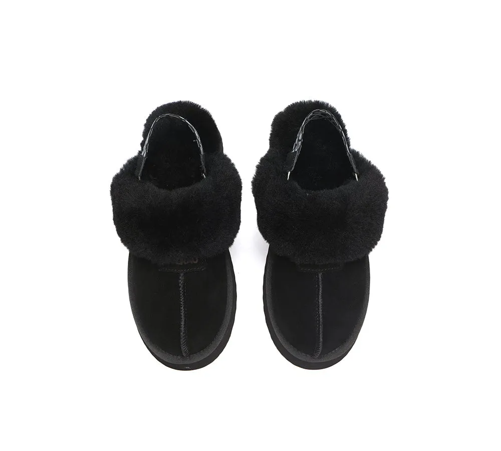 UGG Women Removable Strap Slingback Platform Slippers Forever