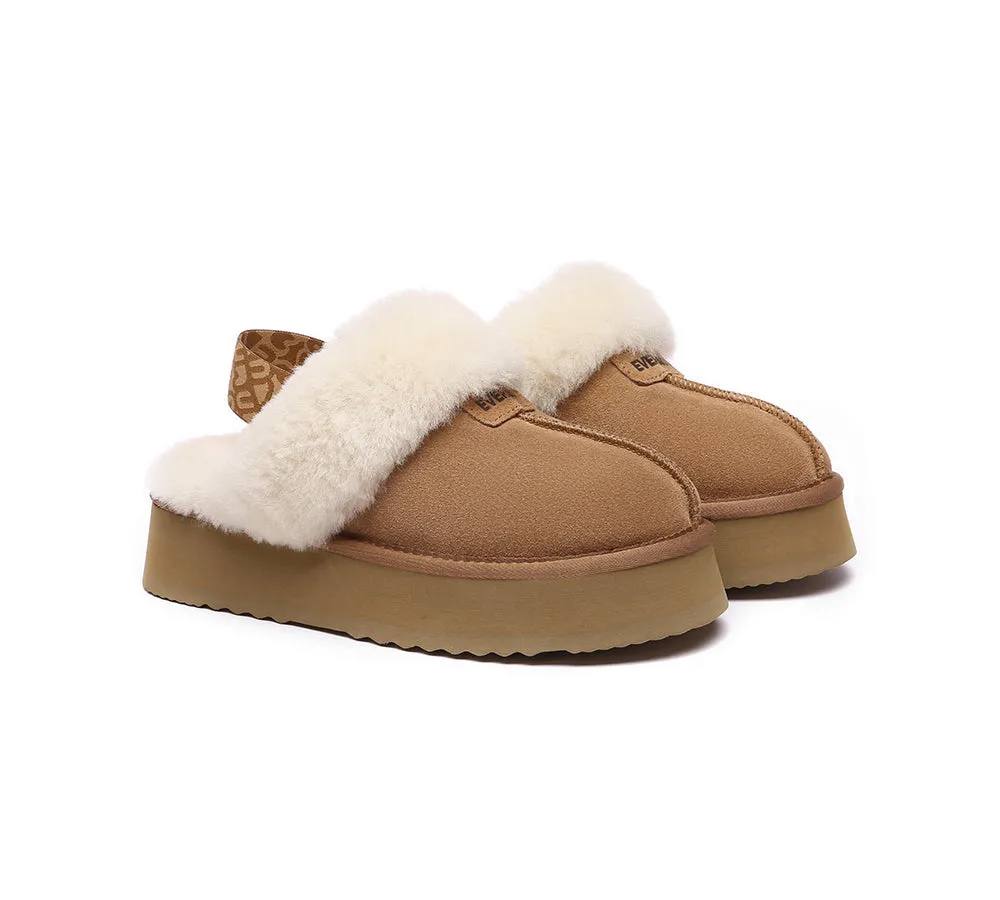 UGG Women Removable Strap Slingback Platform Slippers Forever