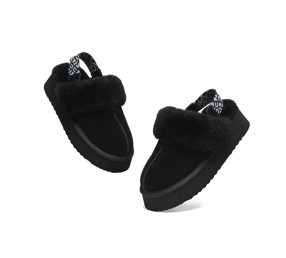 UGG Women Removable Strap Slingback Platform Slippers Forever