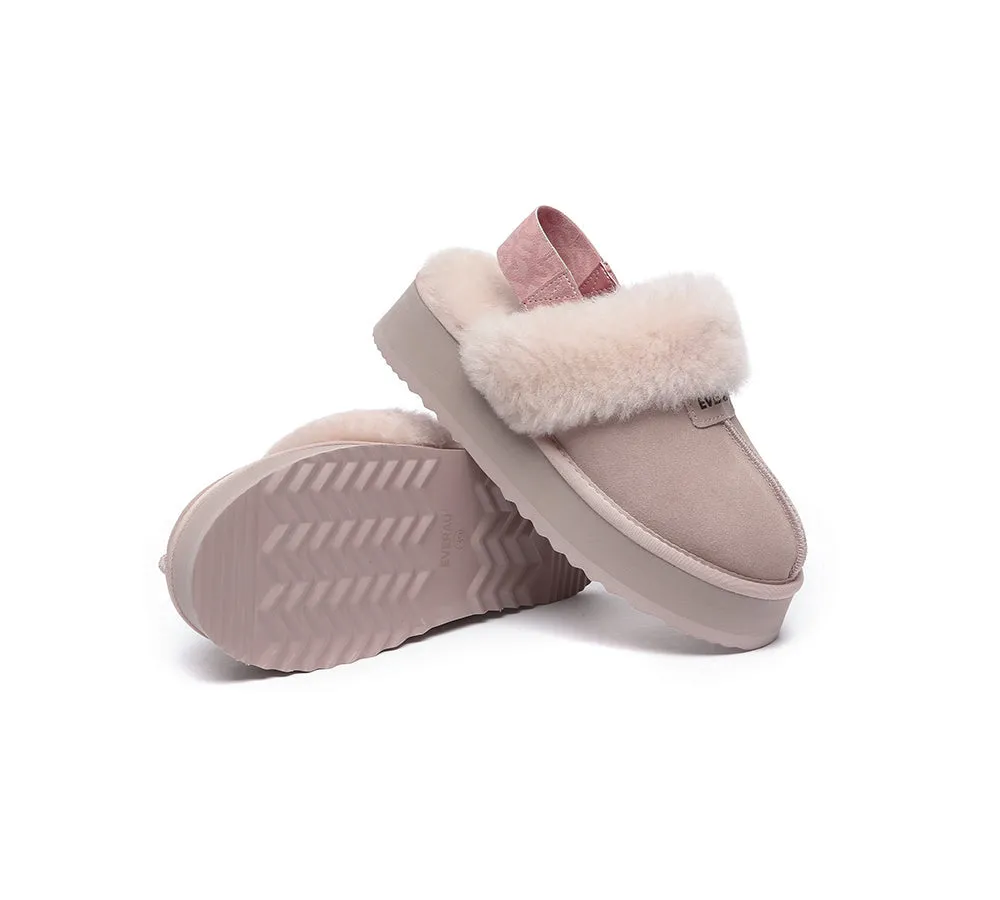 UGG Women Removable Strap Slingback Platform Slippers Forever