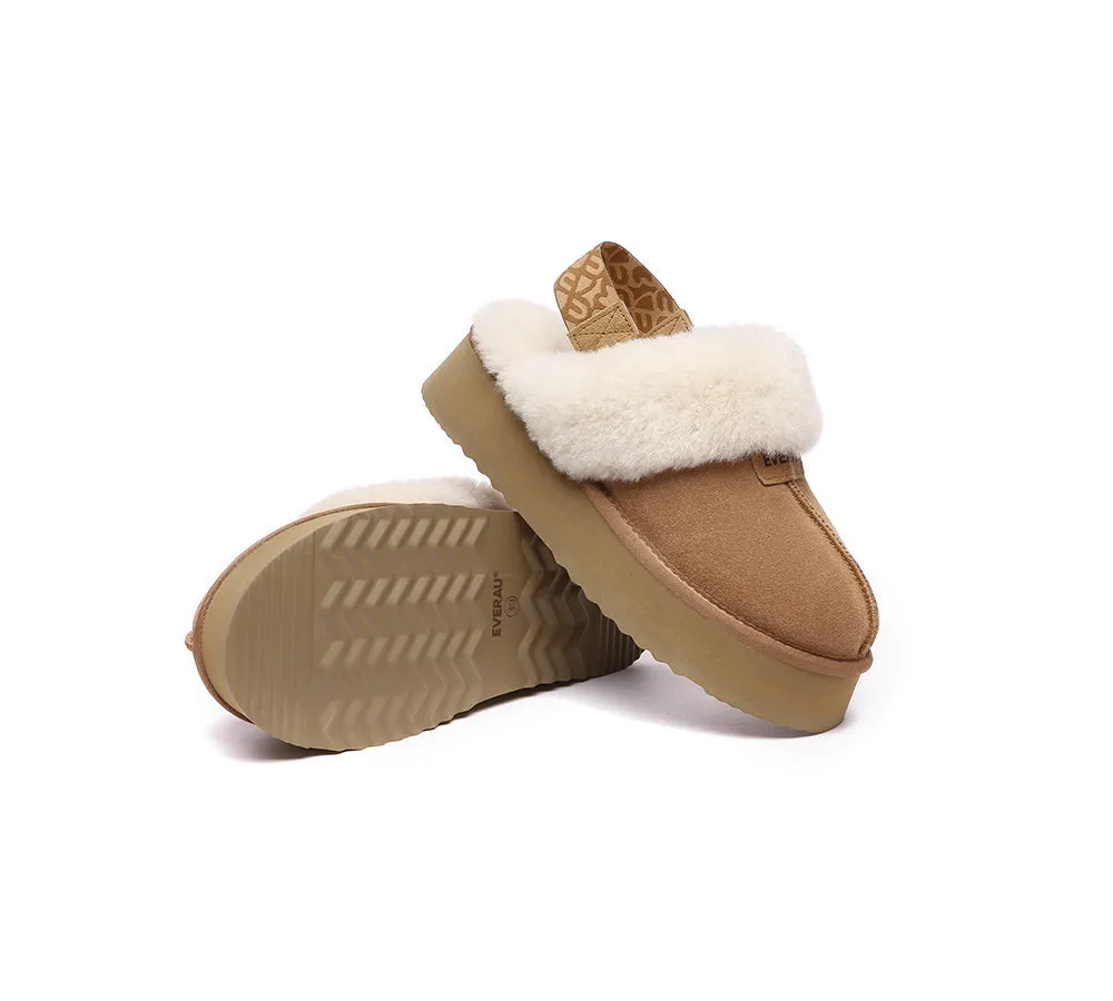 UGG Women Removable Strap Slingback Platform Slippers Forever