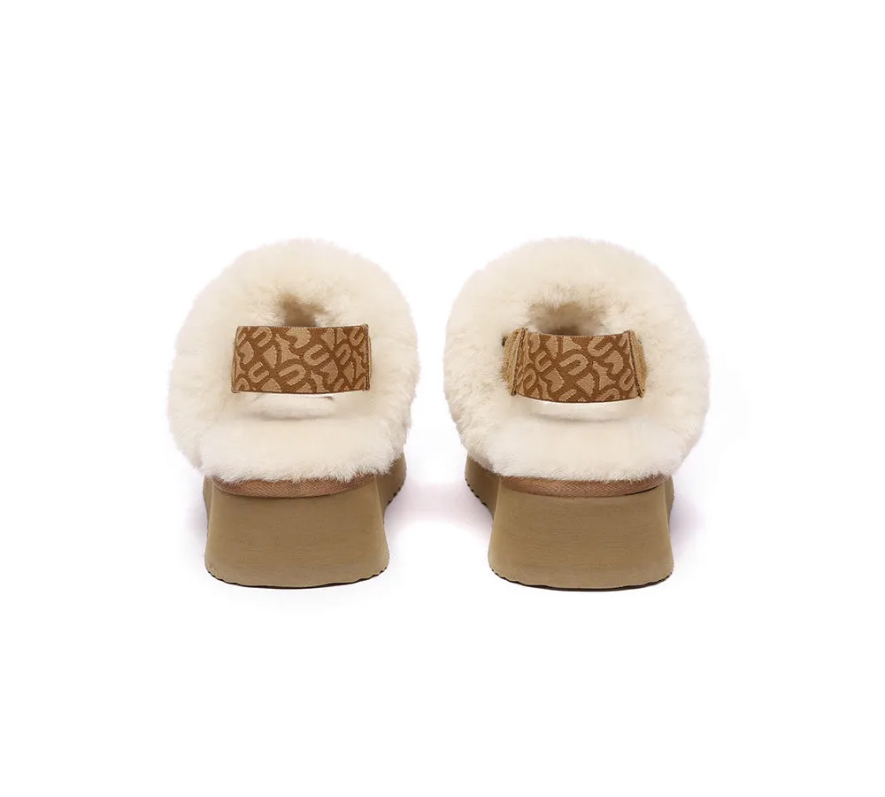 UGG Women Removable Strap Slingback Platform Slippers Forever
