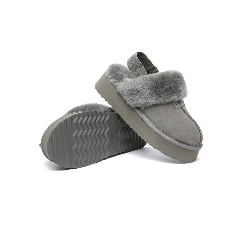 UGG Women Removable Strap Slingback Platform Slippers Forever