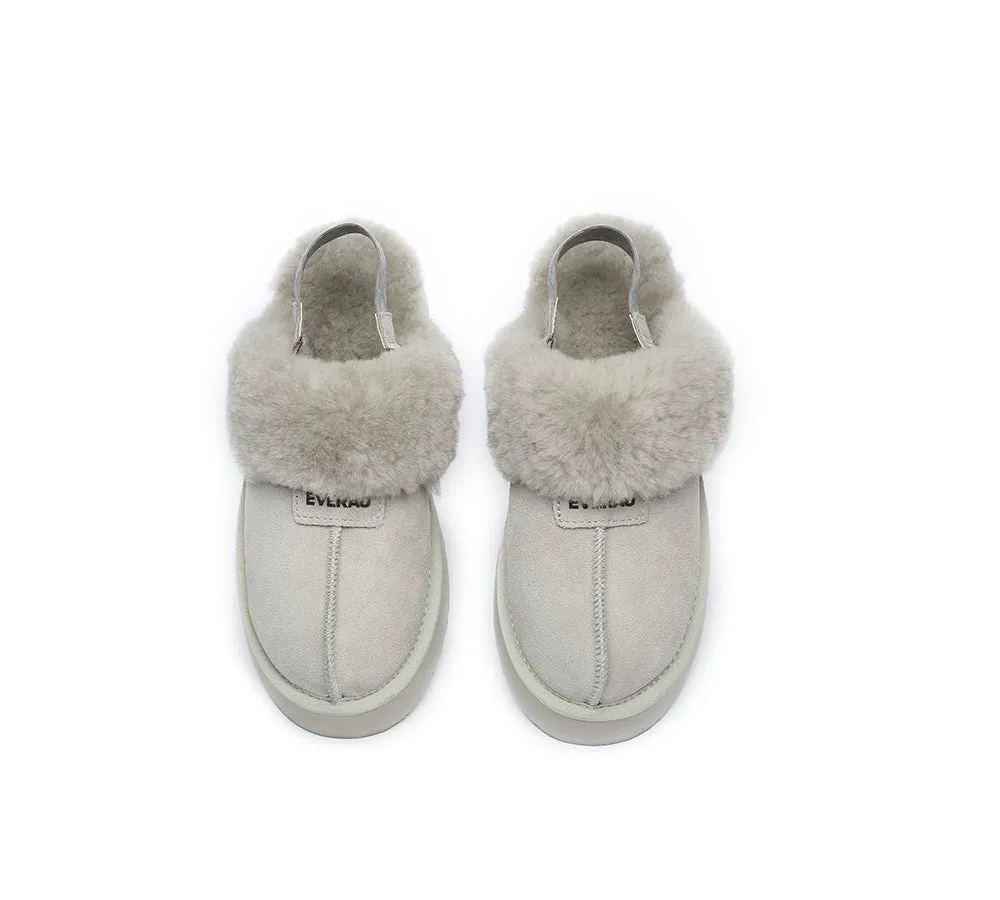 UGG Women Removable Strap Slingback Platform Slippers Forever