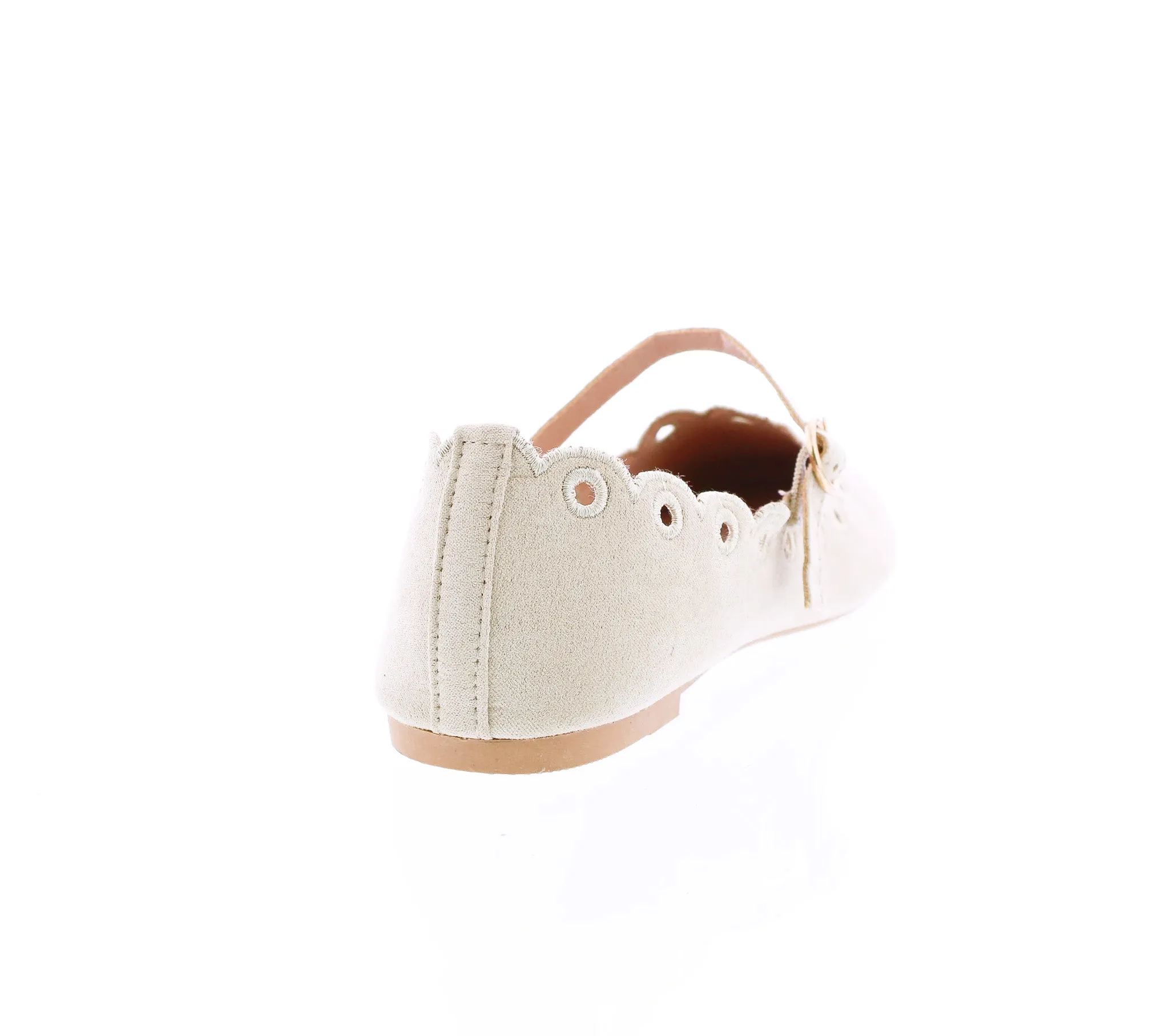 Women Embroidered Mary Jane Flats